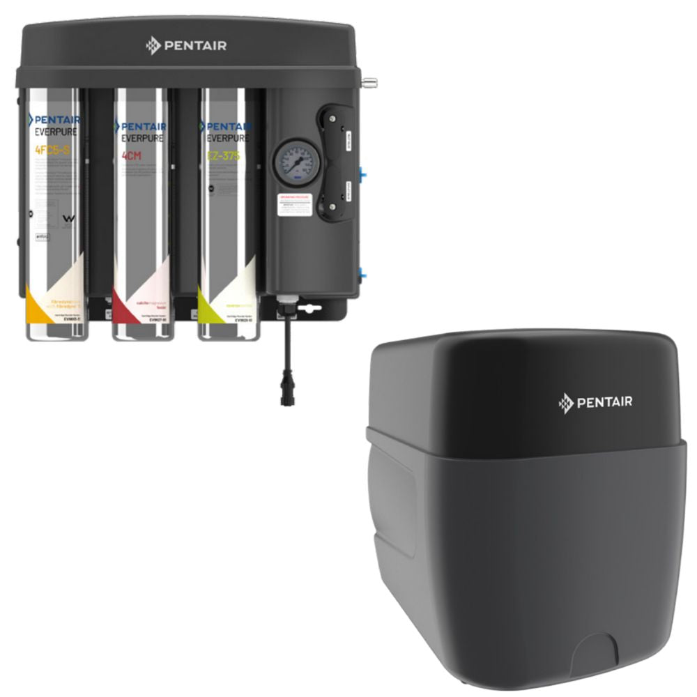 Pentair Everpure EZ-RO Reverse Osmosis System with Atmospheric Tank (For Coffee, Espresso, Tea & Ice)