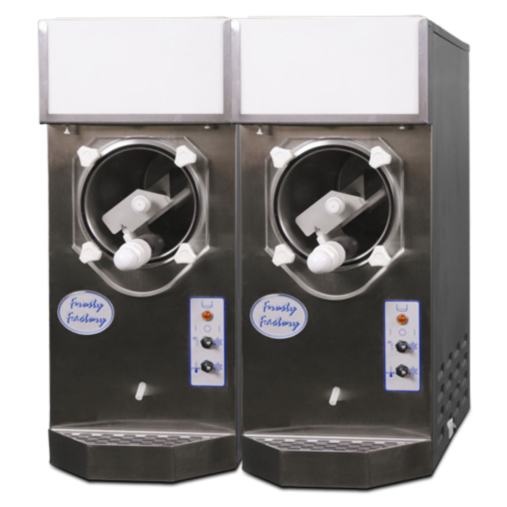 Frosty Factory 115R Frozen Drink Machine, Remote Cooled, 7 qt Cylinder, 12 qt Hopper, Up to 320 10-oz Drinks/Hr (Per Dispenser)