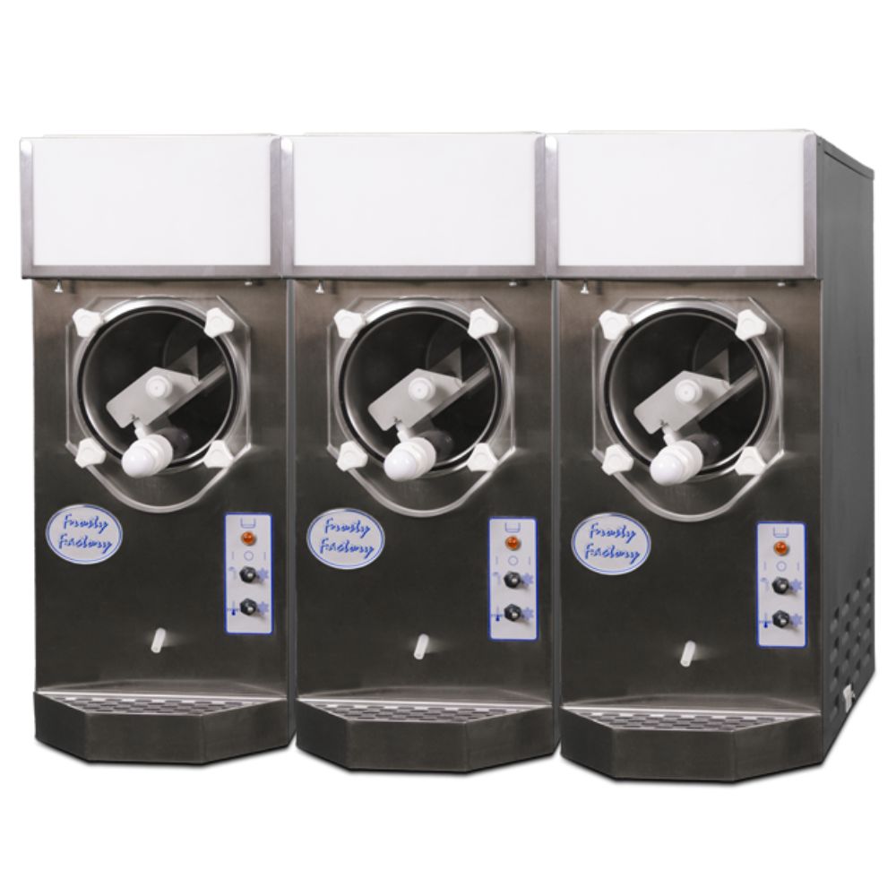 Frosty Factory 115R Frozen Drink Machine, Remote Cooled, 7 qt Cylinder, 12 qt Hopper, Up to 320 10-oz Drinks/Hr (Per Dispenser)