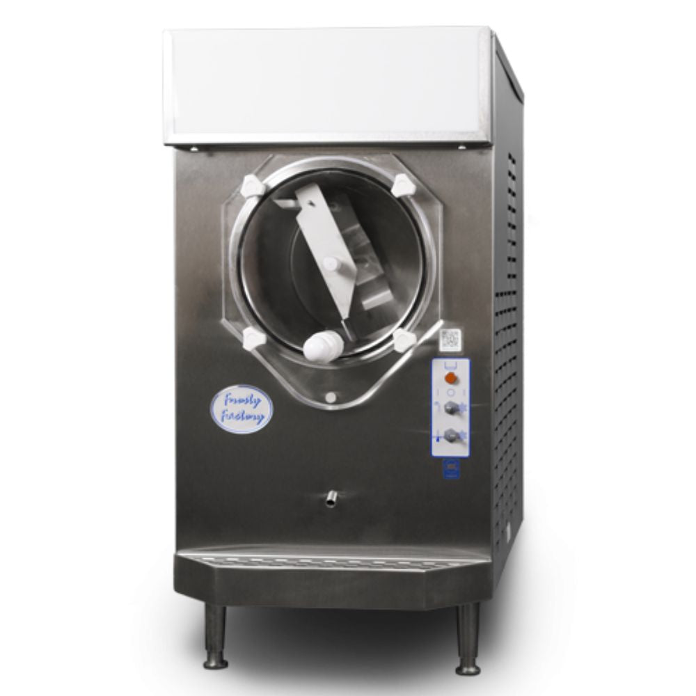 Frosty Factory 137W Large Cylinder Frozen Drink Machine, Water Cooled, 12 qt Cylinder, 12 qt Hopper, Up to 130 10-oz Drinks/Hr