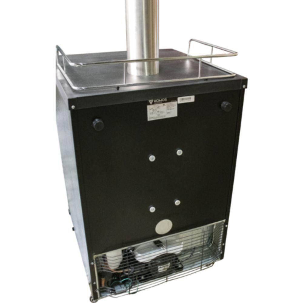 Komos 23-3/4" Freestanding Wine Kegerator with Nitrogen Dispensing
