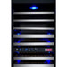 image of shelf space of Allavino FlexCount II 121 Bottle Dual Zone Wine Refrigerator