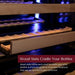Close Up Photo of Allavino VSW15471D-2 Wine Cooler Wood Slats