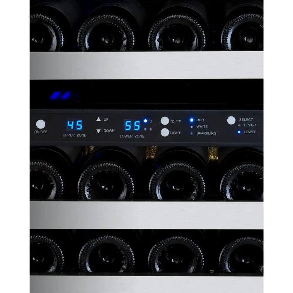 FlexCount II Tru-Vino 121 Bottle Wine Cooler Digital Temperature Control