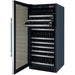 rack of the Allavino VSWR128-1SL20 Wine Cooler slightly pulled out