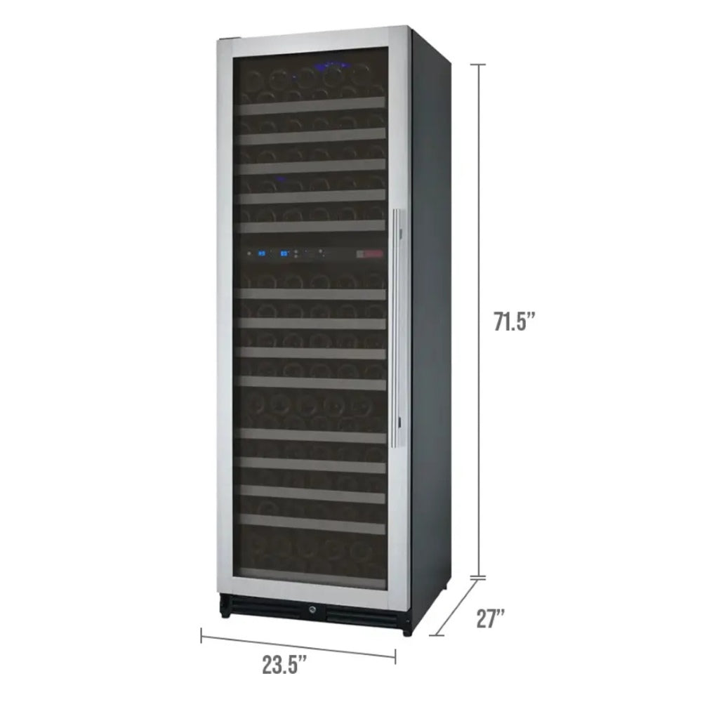 dimensions of the Allavino VSWR172-2SL20 Wine Cooler