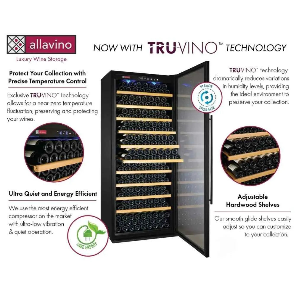 Infographic of YHWR305 Wine Cooler Tru-Vino Technology Features