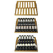 Allavino 305 Bottle Wine Cooler Wooden Shelves Photo