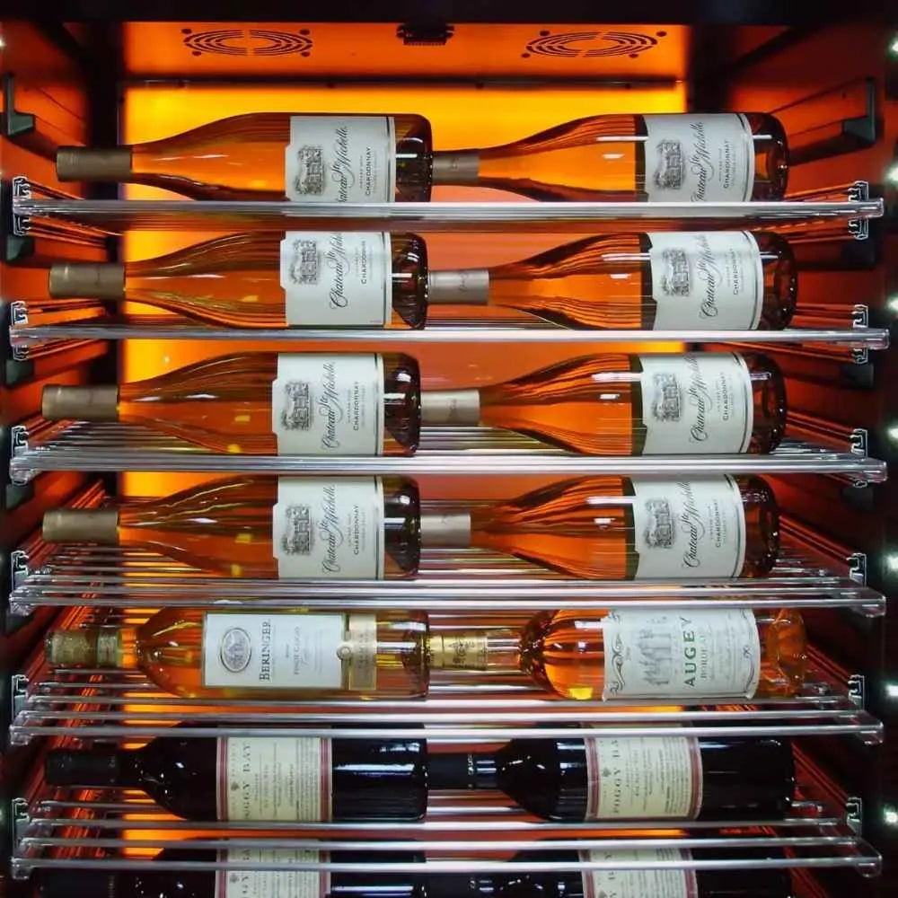 Fully Stocked Vinotemp EL-300COMM Wine Refrigerator Photo