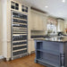 Built-in Vinotemp EL-300DSWL Wine Cooler Dining Room Setup Photo
