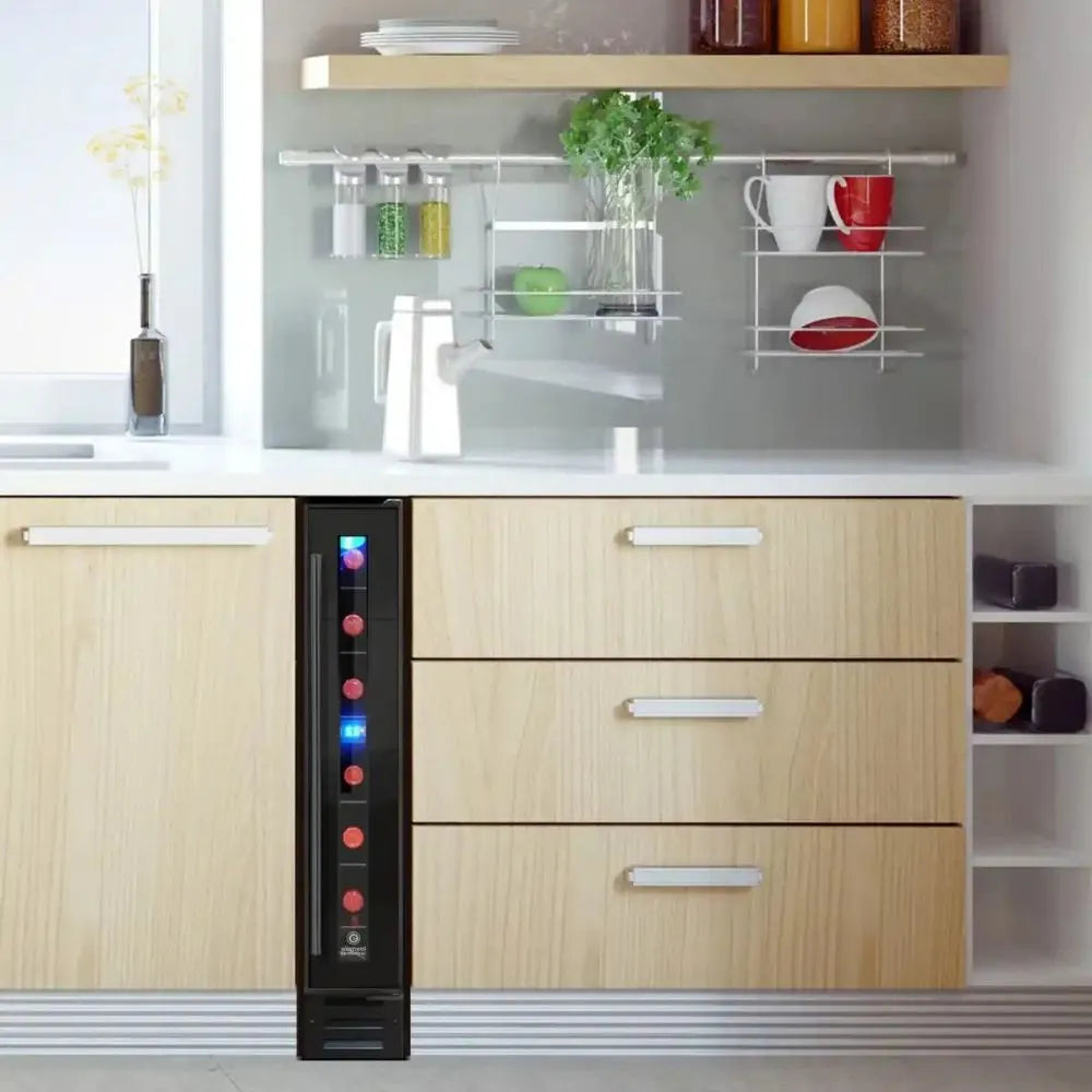 Preview Image of Vinotemp EL-7TS-BLACK Wine Cooler Kitchen Set Up