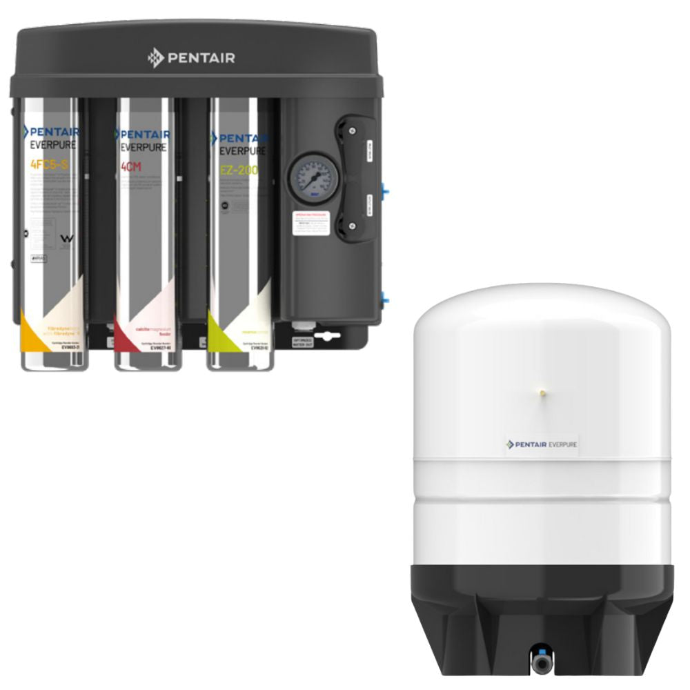 Pentair Everpure EZ-RO Reverse Osmosis System with Hydropneumatic Tank
