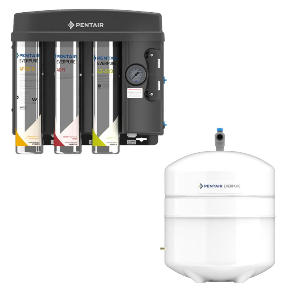 Pentair Everpure EZ-RO Reverse Osmosis System with Hydropneumatic Tank