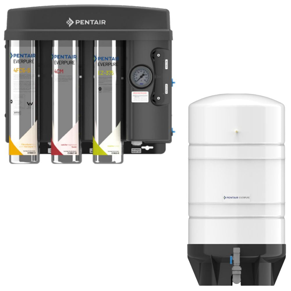 Pentair Everpure EZ-RO Reverse Osmosis System with Hydropneumatic Tank