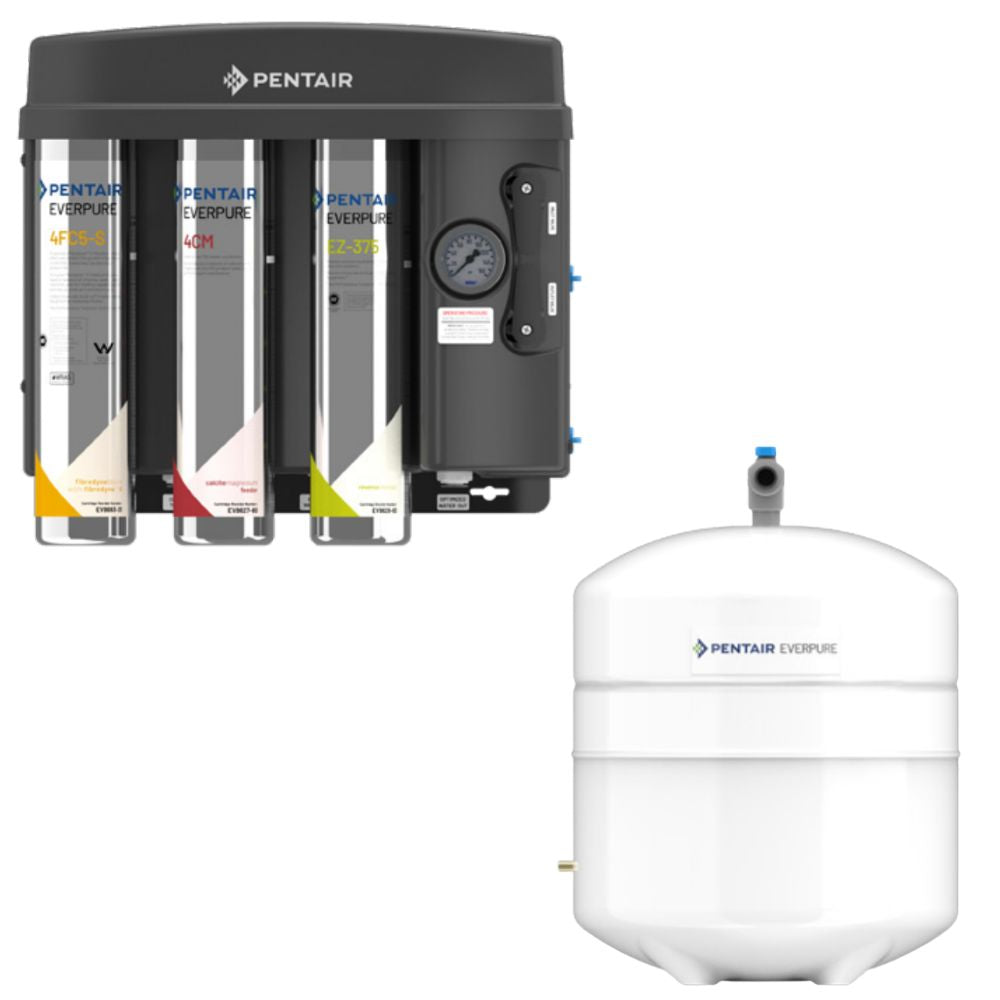 Pentair Everpure EZ-RO Reverse Osmosis System with Hydropneumatic Tank
