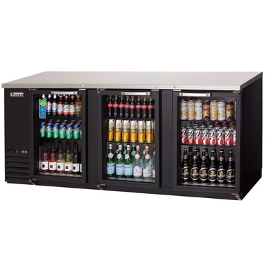 front view of the Everest Refrigeration EBB90G Back Bar Cooler