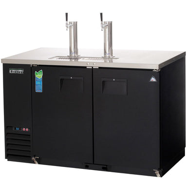 Everest Refrigeration EBD2 Kegerator Front View