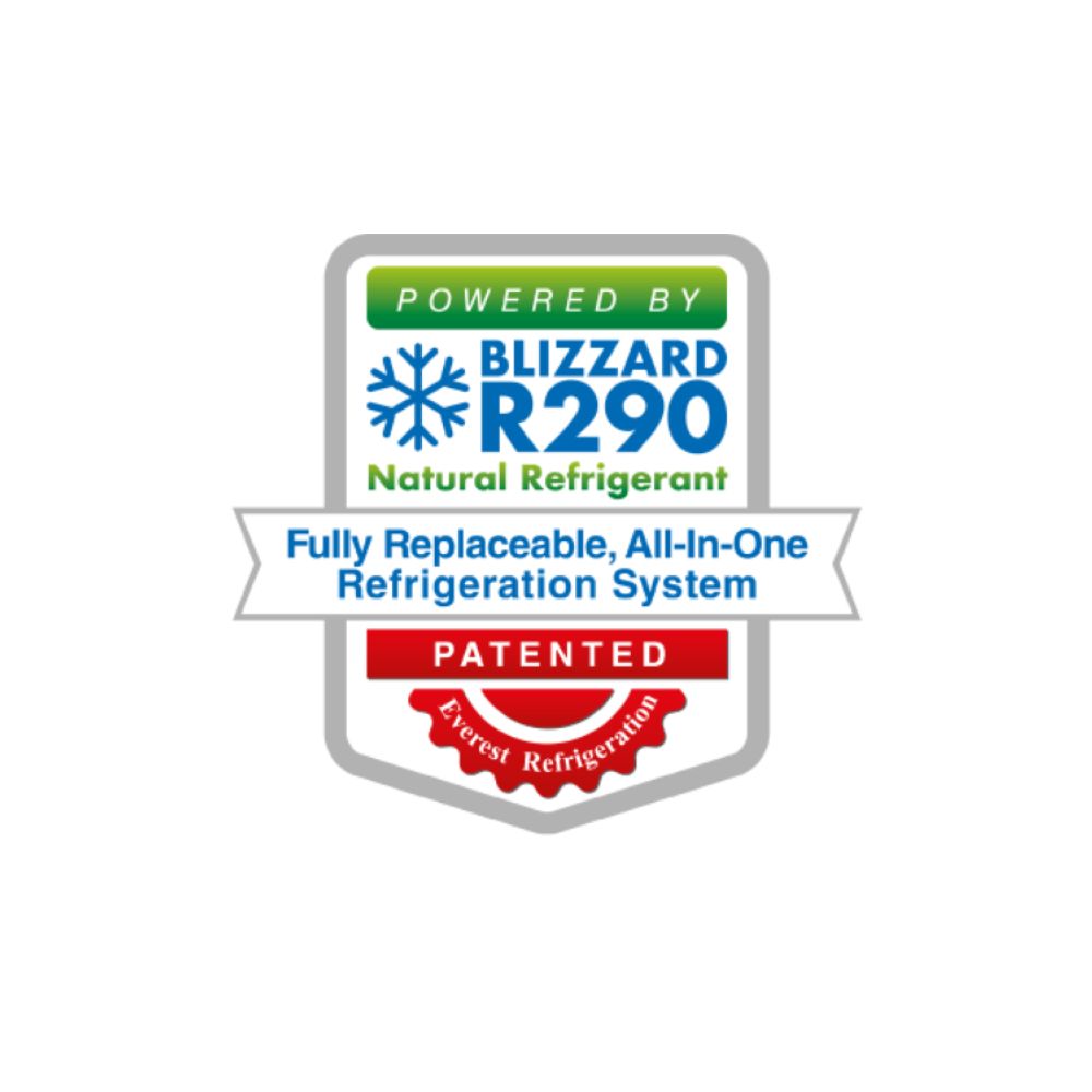Everest Refrigeration EBD2 R290 Badge