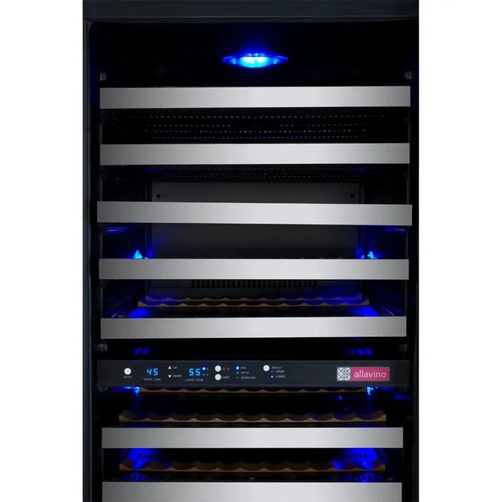 Allavino VSWR121-2 Wine Fridge Empty Shelves Photo