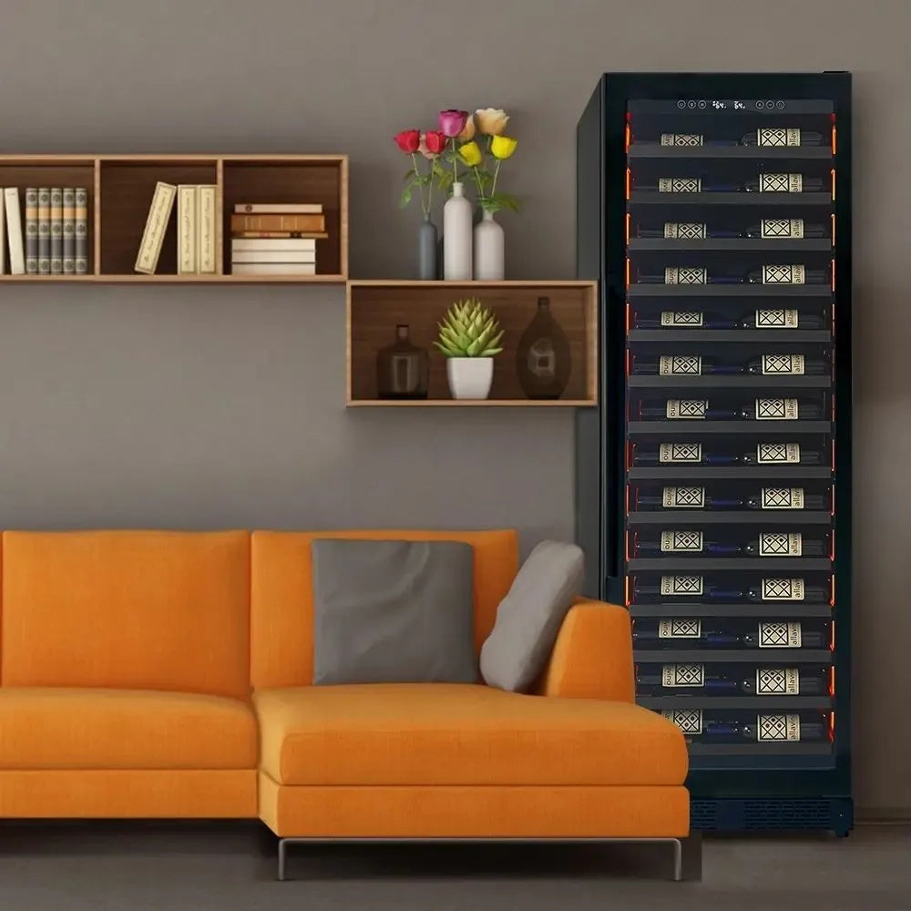 Preview Image of Freestanding Allavino VSW6771S-1 Wine Fridge in a Living Room