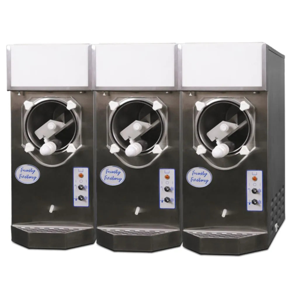 Display Image of Frosty Factory 115R Frozen Drink Machine 3 Dispensers