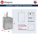Kegco HK38SSU-1 Built-In Kegerator Dimensions Illustration