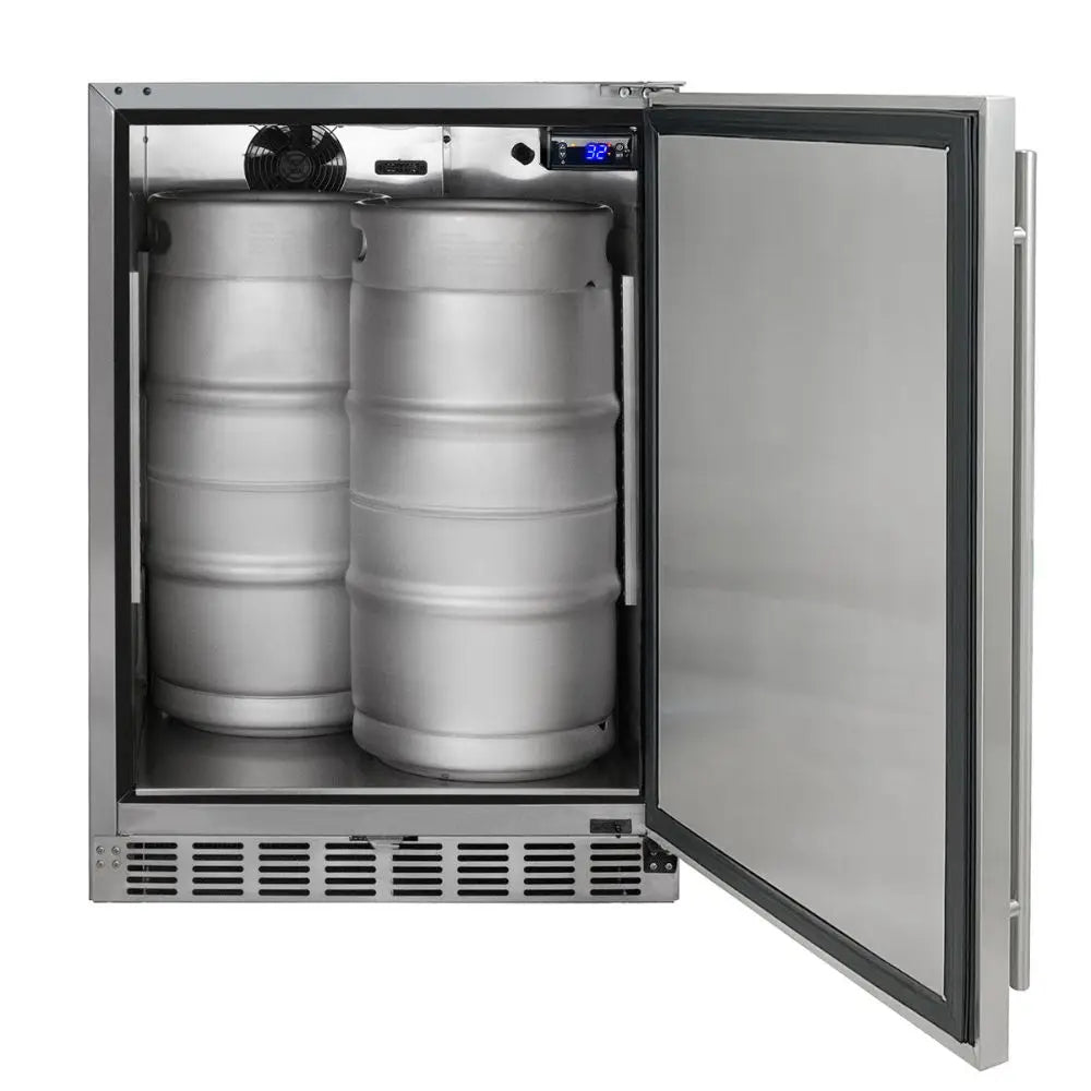 Preview Photo of Kegco HK38SSU-2 Kegerator 2-Keg Setup