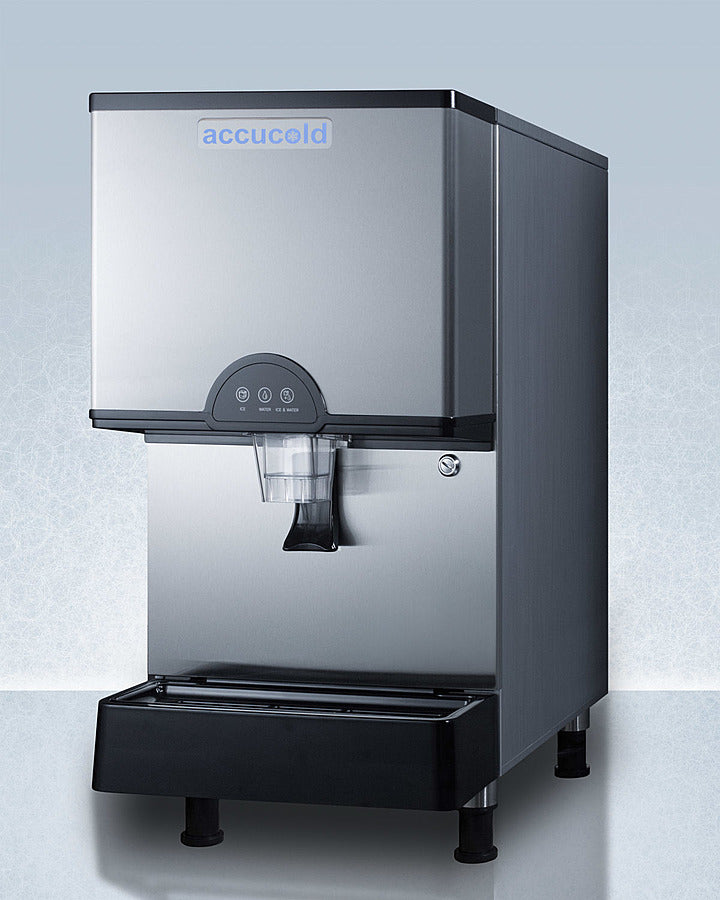 Summit 282 lbs/day Ice & Water Dispenser (AIWD282)