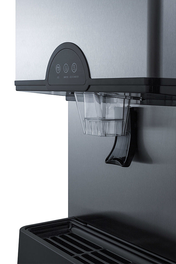 Summit 282 lbs/day Ice & Water Dispenser (AIWD282)