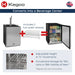 Infographic of HK38BSU-1 Kegerator to Refrigerator Conversion