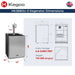 HK38BSU-3 Kegerator Dimensions Illustration