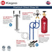HK38SSU-2 Kegerator Direct Draw Kit Features Infographic