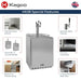 HK38SSU-3 Kegerator Special Features Infographic