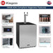 Kegco HK48BSA-2 Kegerator Special Features Infographic