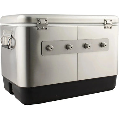 Komos Stainless Steel Jockey Box (4 Tap) - Rear Entry Inlets Photo