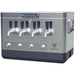 4 Tap Stainless Steel Draft Box Display Photo