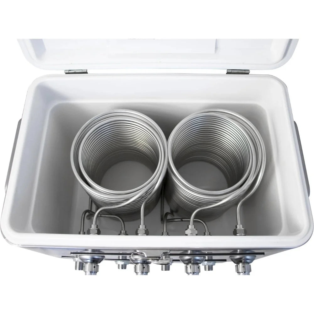 4 Tap Stainless Steel Draft Box Stainless Steel Coils Photo