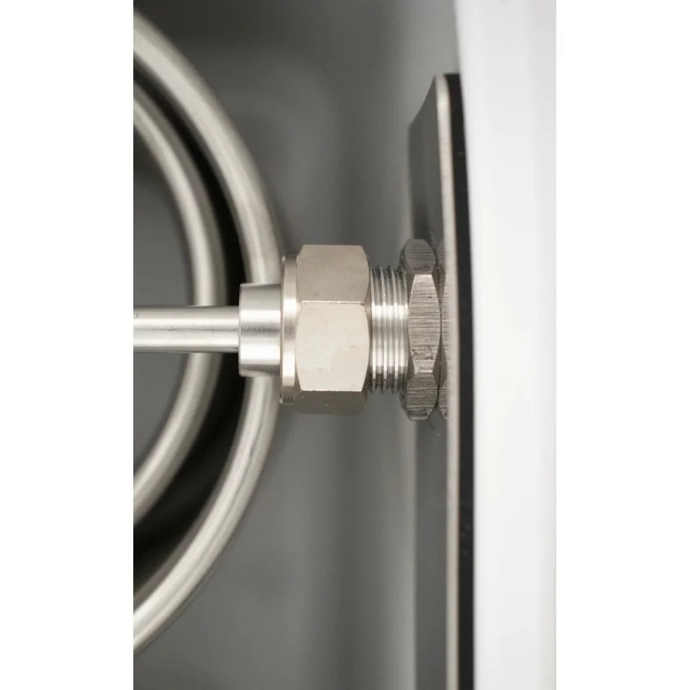 Komos D1914 Jockey Box Inlet and Jumper Line Close Up Image