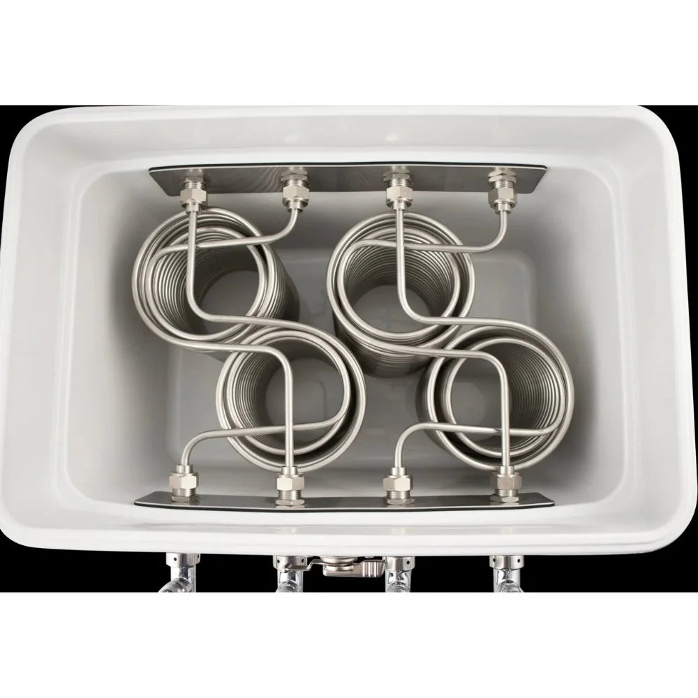 4 Tap Stainless Steel Draft Box Stainless Steel Coils Image