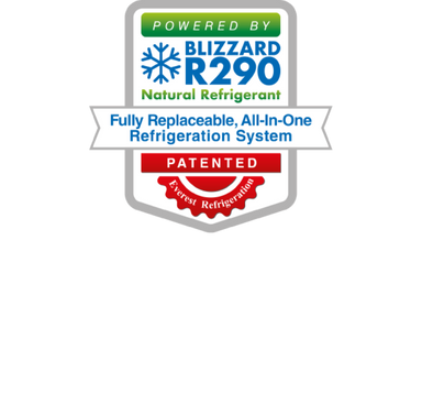 everest refrigeration EBD1 kegerator R290-Badge