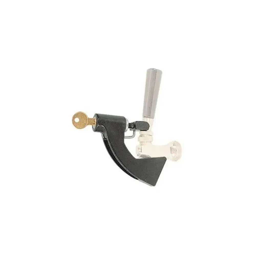 Slide-On Lock For Draft Beer Faucets | Aluminum Keyed Faucet Lock ...