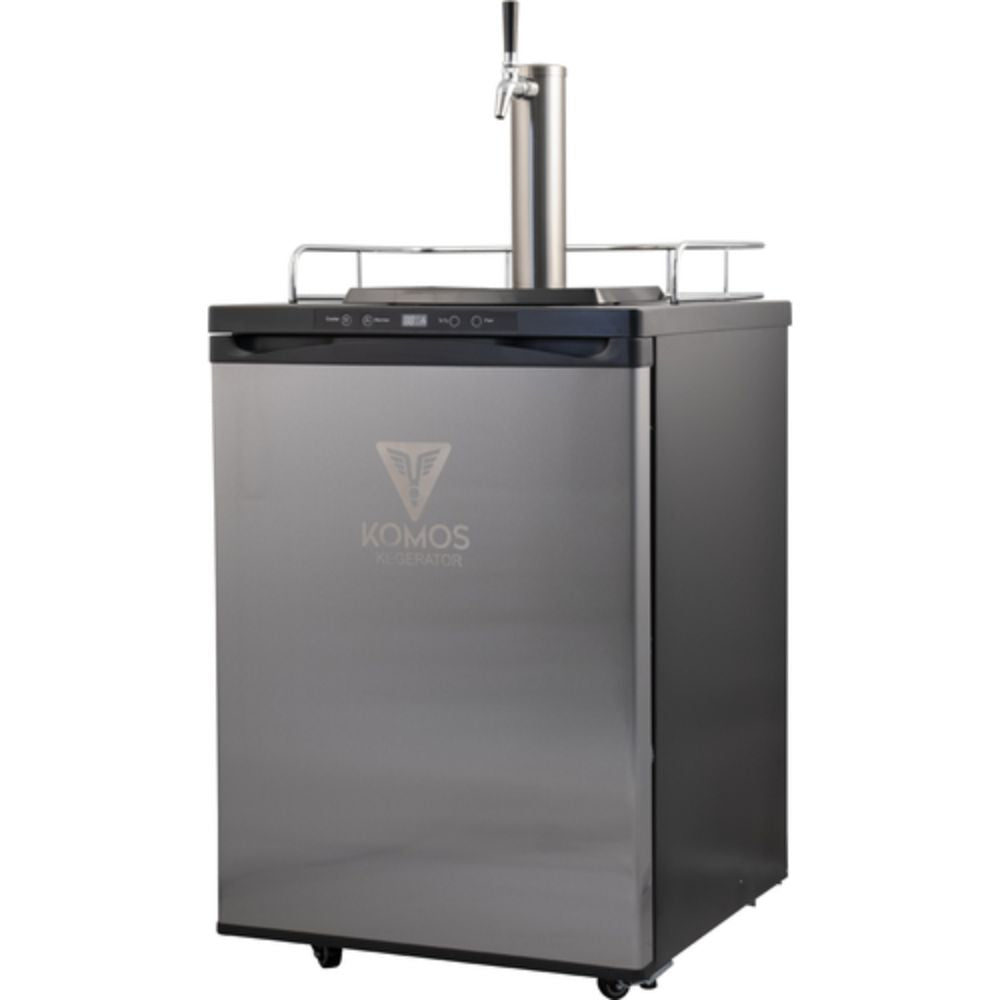 Komos 23-3/4" Freestanding Wine Kegerator with Nitrogen Dispensing