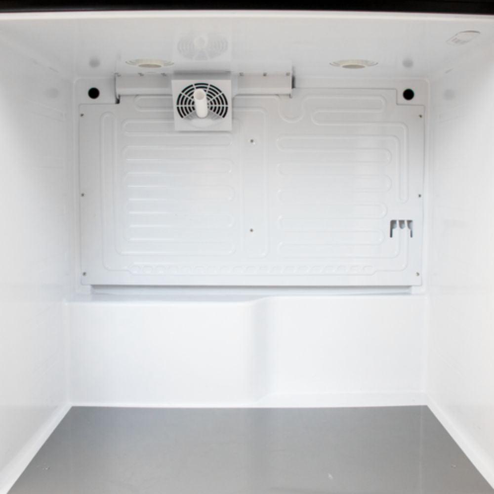 Komos 35-2/5" Double-Wide Freestanding Stainless Steel Air-Cooled Towers Kegerator