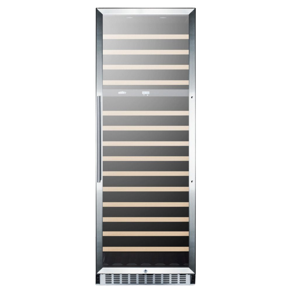 Summit 24" Wide 160 Bottle Dual-Zone Wine Cooler