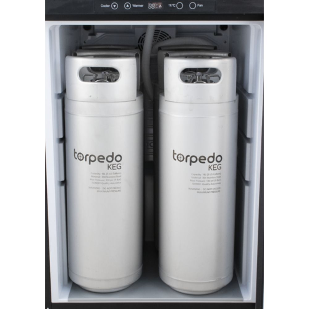 Komos 23-3/4" Freestanding Stout & Cold Brew Coffee Kegerator