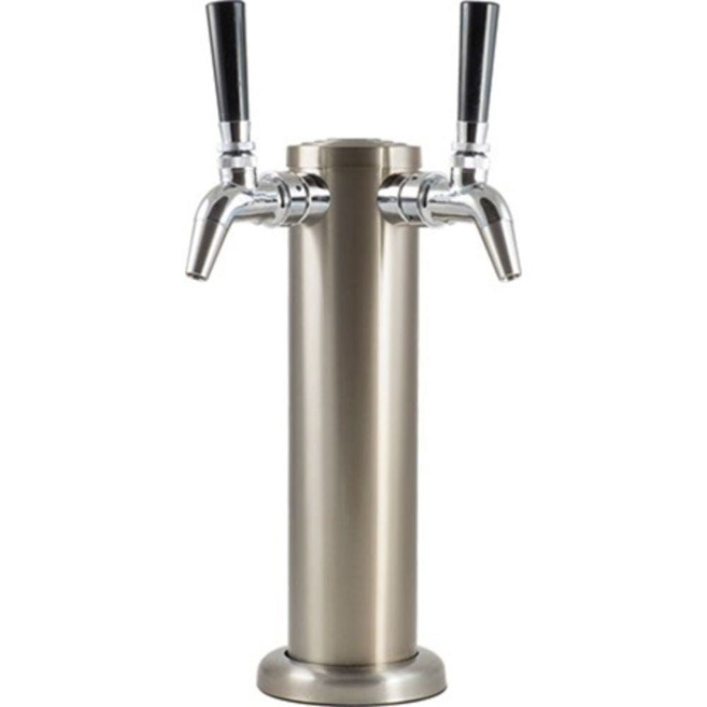 Komos Stainless Draft Tower w/ Intertap Faucets (w/ Duotight Fittings)