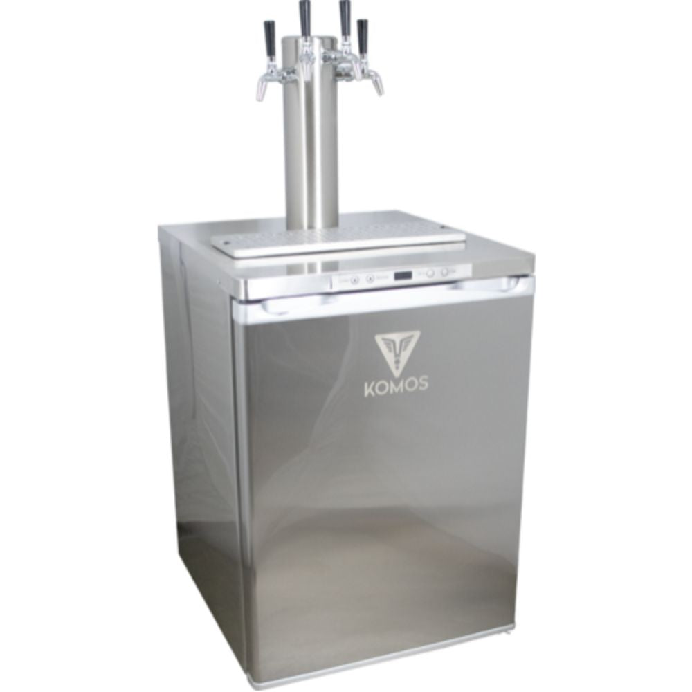 Komos Deluxe 23.75" Freestanding Kegerator