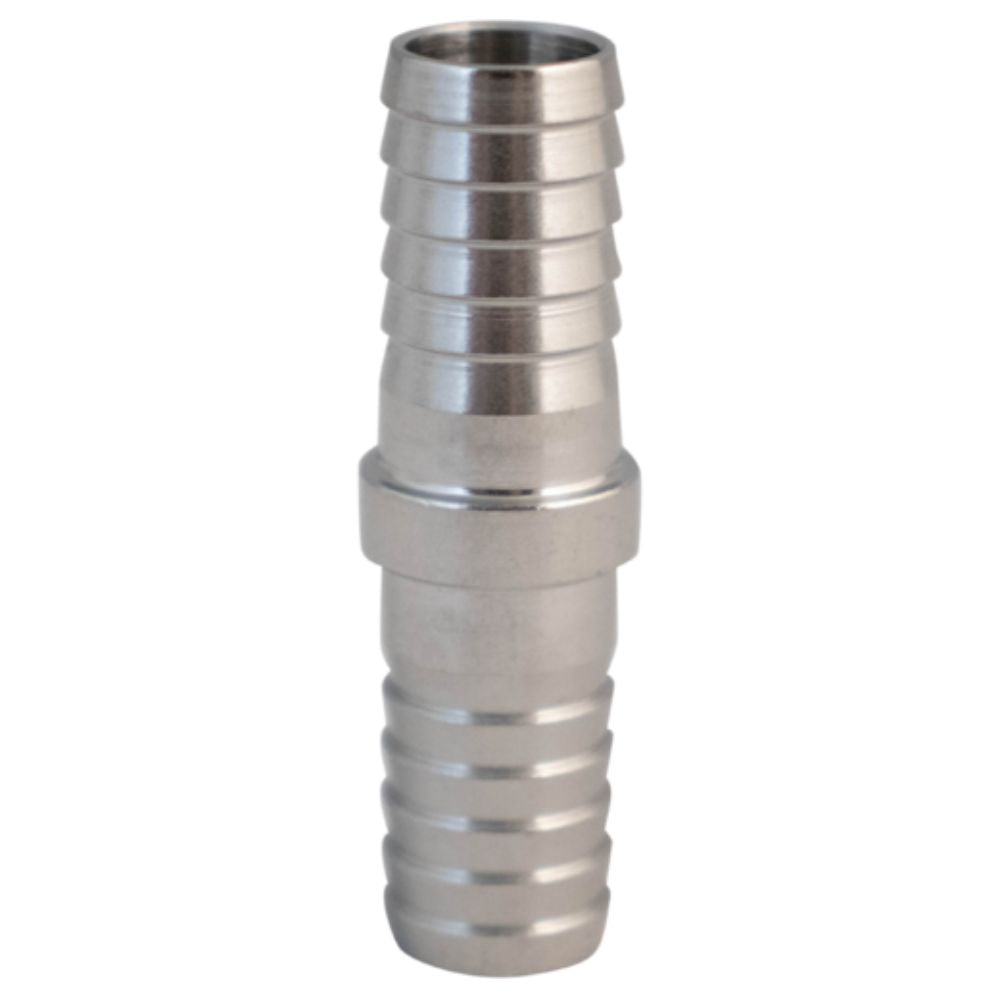 Komos Stainless Joiner 3/8 " Barb x 3/8 " Barb