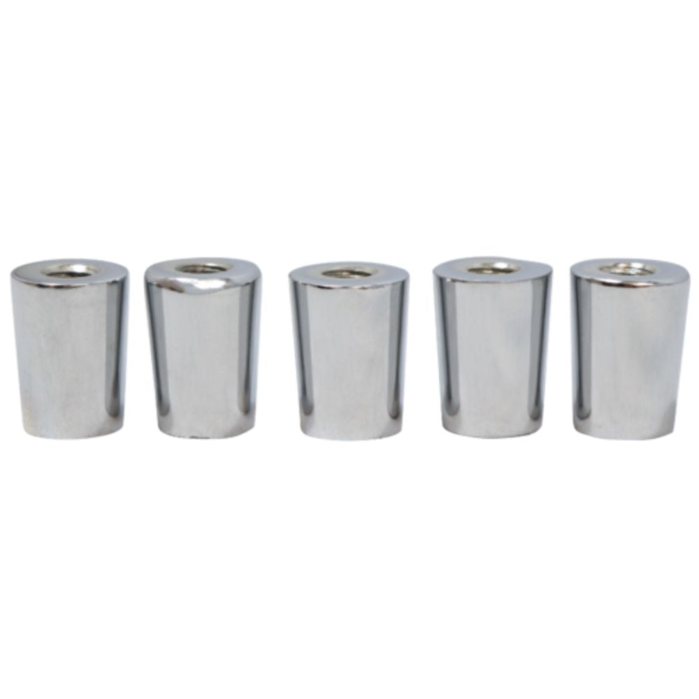 Komos Beer Faucet Tap Ferrule Chrome 5-Pack