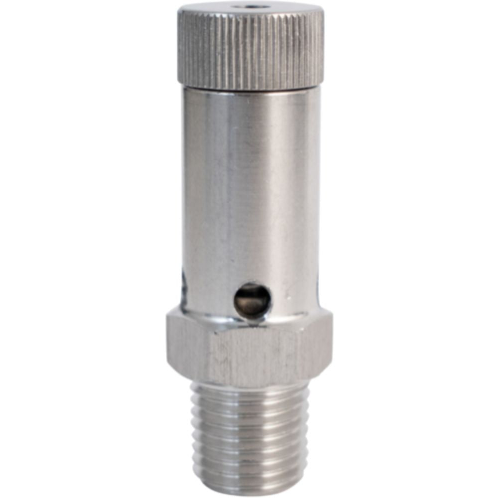 Komos Gas Pressure Relief Valve Adjustable Stainless 1/4 " MPT